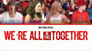 High School Musical - We're All In This Together (color-coded lyrics)