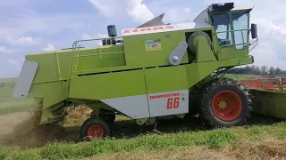 Claas Dominator 66.Як ми сіно молотили?