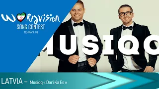 Musiqq "Dari Ka Es" - Latvia - Worldvision Song Contest 18