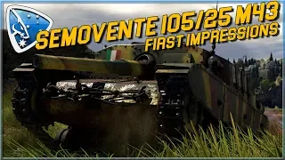 War Thunder: Semovente 105/25 M43 | First Impressions