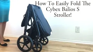 How to fold the Cybex Balios S Stroller