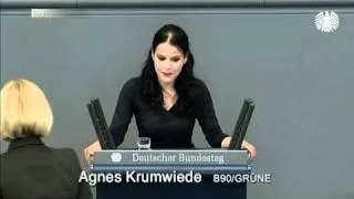 Agnes Krumwiede Rede zum Einzelplan Bundeskanzleramt in der Generaldebatte zum Haushalt 2011