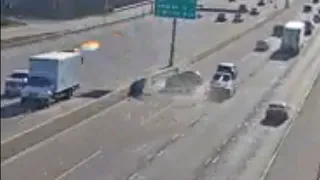 Kansas City: Speeding Distracted Driver Plows Into Innocent Drivers