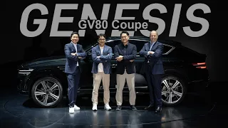 2024 Genesis GV80 Coupe Debuts With Sleeker Shape And 27-Inch Display