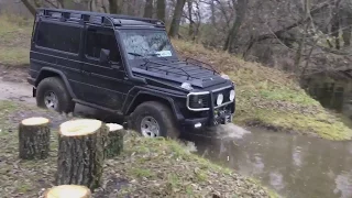 UAZ Patriot BFG AT Vs Mercedes Gelandewagen BFG MT