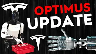 BIG Tesla Optimus Robot UPDATE + ROBOT EXPERT REACTS