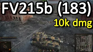 FV215b (183) 10k damage and 7 kills on Stalingrad - World of Tanks