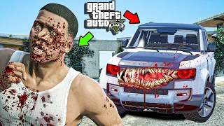 GTA 5 - Franklin Got A Defender Cursed Killer Car Is That Range Rover Defender