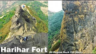 Harihar Fort | Most Dangerous Trek | Nashik Maharashtra | Manish Solanki Vlogs