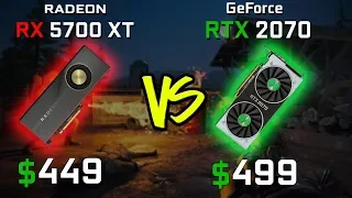 Radeon RX 5700 XT vs RTX 2070 vs RTX 2070 Super Gaming Comparison