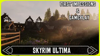 Skyrim ULTIMA | Gameplay & First Impressions | Next Gen MCO Fantasy Wabbajack Modlist