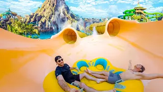 A Day At Florida's BEST Water Park: Universal's Volcano Bay! POV Of The Slides, Premium Seats Review