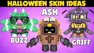 Halloween Skin Ideas For All Brawlers | By Dodiskins