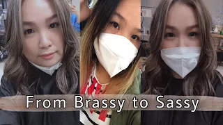 From Brassy To Sassy | Hair Color Transformation