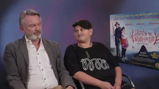 Julian Dennison teases Sam Neill about being pampered