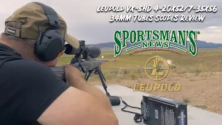 Leupold VX-5HD 4-20X52/7-35X56 34MM Tubes Scopes Review