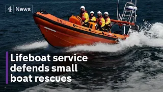 Lifeboat crews save more than 100 lives in migrant crossings