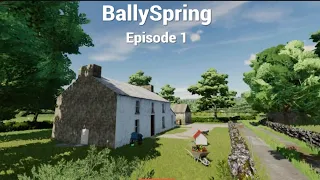 BallySpring / Episode 1 / Farming Simulator 22 PS4 Let's Play FS22