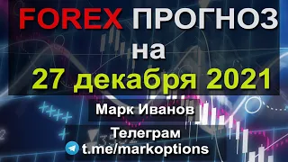Прогноз форекс на 27 декабря 2021 года . Обзор рынка криптовалюты