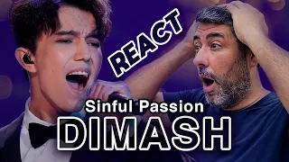 REAGINDO (REACT) a DIMASH - Sinful Passion | Análise Vocal por Rafa Barreiros