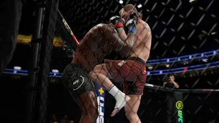 UFC 254 Alexander Volkov vs Walt Harris Full Fight Highlights | UFC Heavyweight (UFC 4)