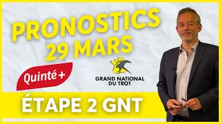 PRONOSTICS QUINTÉ+ 29 MARS 2023 GNT | Faites le papier avec...