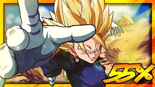 E' UNA BESTIA ASSURDA! 55% LR SUPER VEGITO SHOWCASE! [DBZ: Dokkan Battle ITA]