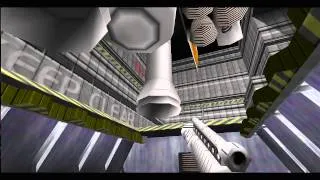 GoldenEye 007 (N64) 100% walkthrough - Mission 8, Part 1: Aztec Complex, Teotihuaca'n