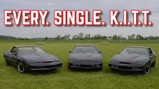 EVERY SINGLE KITT Car Used in "Knight Rider" - How Many Trans Ams Did They Destroy in 4 Years?!?