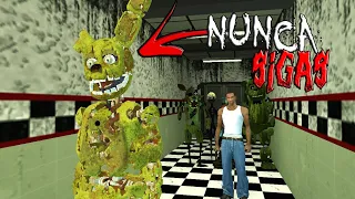 Nunca Sigas A SPRINGTRAP En GTA SAN ANDREAS O LO LAMENTARAS!!!(LOQUENDO 2021)🐰