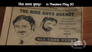 The Nice Guys “Funk” :30  Nominee Best Music TV Spot (For A Feature Film) GTA18 (2017)