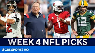 Picks for EVERY Big Week 4 NFL Game | Picks to Win, Best Bets, & MORE | CBS Sports HQ