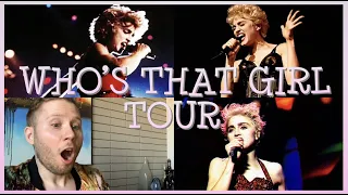 THE 1987 WHO'S THAT GIRL WORLD CONCERT TOUR FROM MADONNA FIRST VIEWING + REACTION