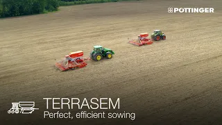 PÖTTINGER - TERRASEM Seed drills - Perfect, efficient sowing