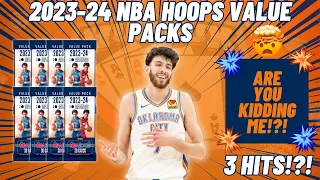VALUE PACKS GO BOOM!!!💥 2023-24 NBA Hoops Value Packs Review: A Highly Inappropriate Rip