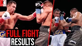 Gennady Golovkin Vs Sergiy Derevyanchenko Full Fight Results