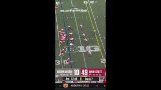 Devin Brown to Carnell Tate for Six vs. Western Kentucky | Ohio State Football