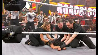 NXT ROXANNE PEREZ COLLAPSED! GOOD ACTING #roxanneperez #meikosatomura #rokc #wwe #nxt #aew