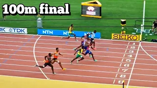 Noah Lyles wins men's 100m final at World Athletic Championships in Budapest, Hungary