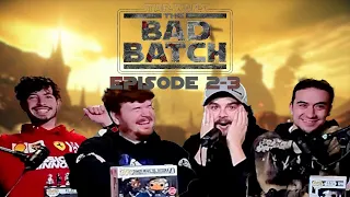 This Show is Dark!! Bad Batch S1 Ep 2&3 | The 716th Attack Legion Reacts