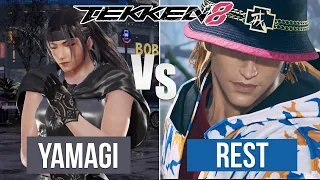 Tekken 8 YAMAGI (Jun) VS REST (Hwoarang) | Incredible Matches