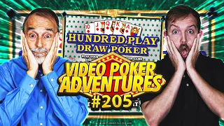 100-Play Super Times Pay at Yaamava Video Poker Adventures 205 • The Jackpot Gents