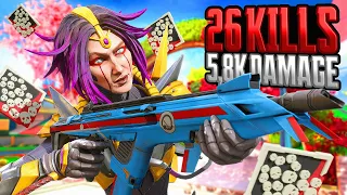 AMAZING Horizon 26 KILLS and 5,816 Damage Apex Legends Gameplay Season 20