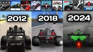 Evolution of Android/IOS F1 Racing Games