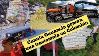 Cuanto Dinero produce una tractomula en Colombia 🇨🇴