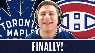 Steve Dangle Reacts To The Leafs Finally Beating Montreal This Season