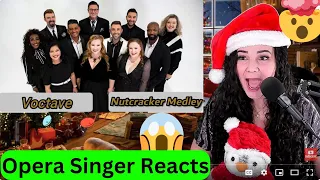 Voctave Nutcracker Medley | Opera Singer Reacts