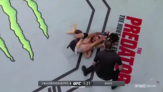 Zabit Magomedsharipov Vs Brandon Davis banana split (HD)