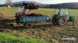 DEUTZ Torpedo 45, with Mengele manure spreading (MF 50B)