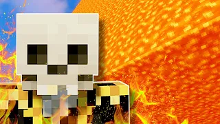 LAVA IS FALLING FROM THE SKY! - Minecraft Multiplayer Gameplay
